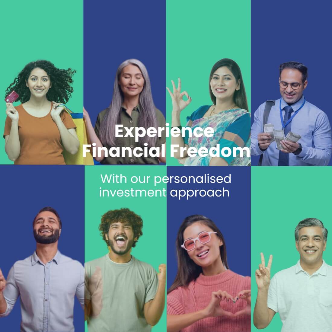 Experience Financial Freedom With our personalised investment approach