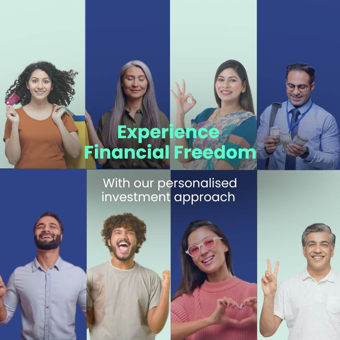 Experience Financial Freedom With our personalised investment approach